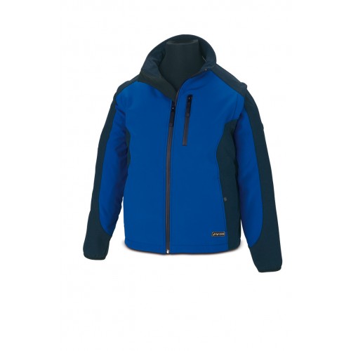 CASACO SOFTSHELL BICOLOR AZUL/PRETO 288-CSA CASACO SOFTSHELL BICOLOR AZUL/PRETO 288-CSA